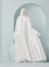 Women's Luxury Kaftan Style Abaya Set in White