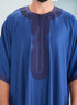 Navy Blue Traditional Moroccan Thobes by Thobeluxe