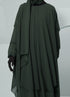 Women's Farasha Style Abaya in Green