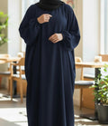 Navy Batwing Abaya TL Essentials