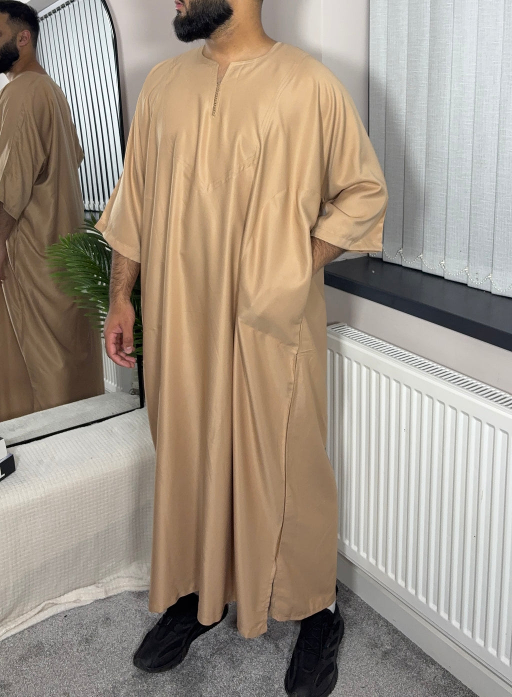 TL Comfort- Comfort Moroccan Gandoura - Mocha Beige