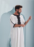 Men's white Moroccan Thobe Gandoura Thobes