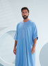 Traditional Moroccan Thobes sky blue by Thobeluxe