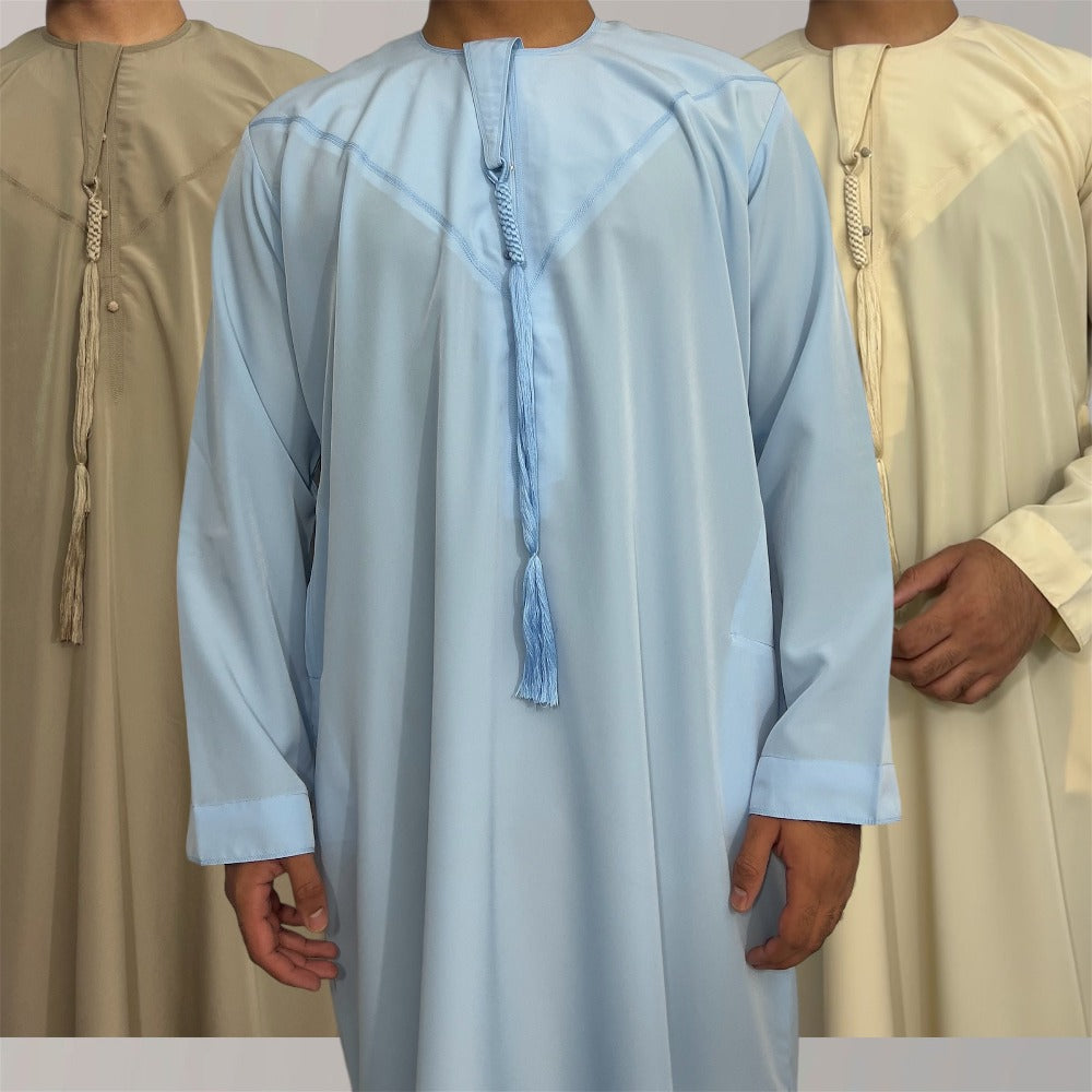 Emaar Basic's Classic Emirati Thobes Light Colours