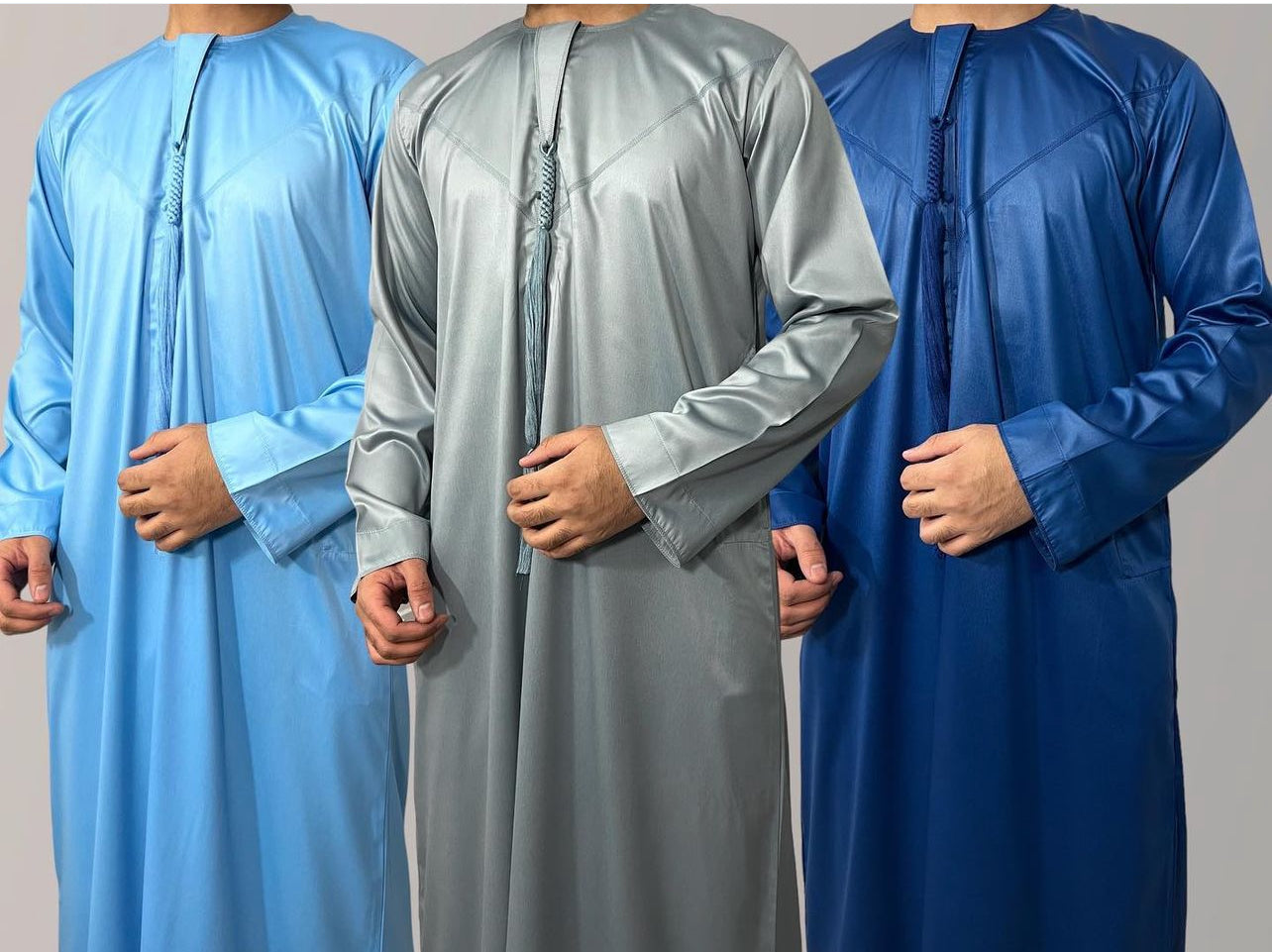 Emaar Basic's Shiny Emirati Thobes