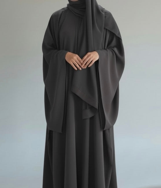 The Iconic Charcoal Sobha Abaya