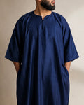 TL Comfort- Comfort Moroccan Gandoura - Navy Blue