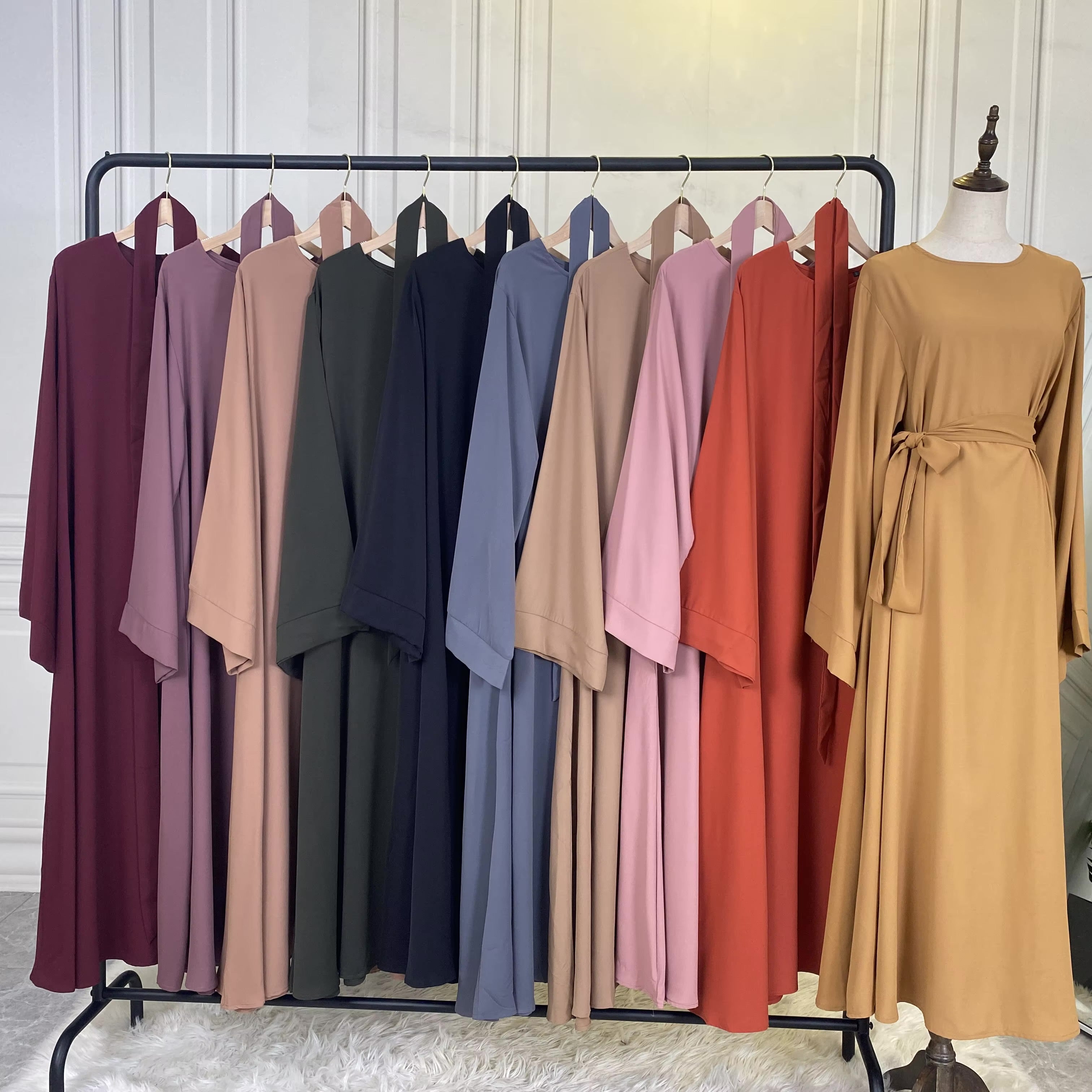 Wide sleeve umbrella abaya- Wholesale only
