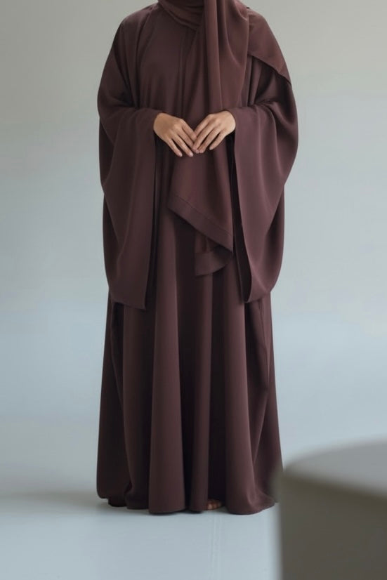 The Iconic Chocolate Sobha Abaya