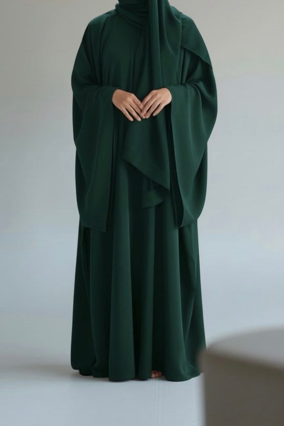 The Iconic Green Sobha Abaya