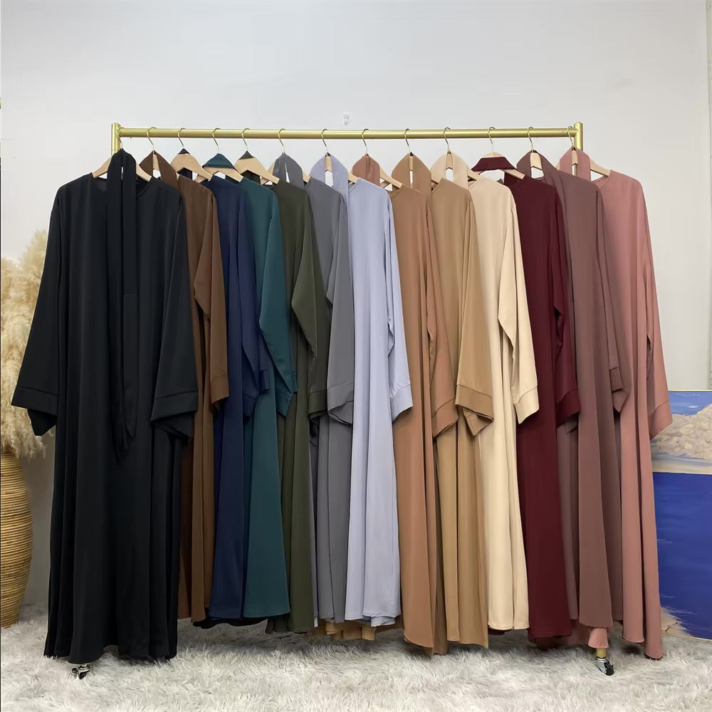 Wide sleeve umbrella abaya- Wholesale only