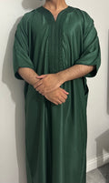 moroccan thobe, Men's Moroccan Thobe in Green, Othman Thobe