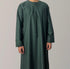 Classic Emirati Thobes for boys forest green, boys jubba