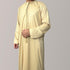 Shiny Emirati Thobe in cream