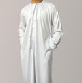White Emaar Shiny Emirati Thobe